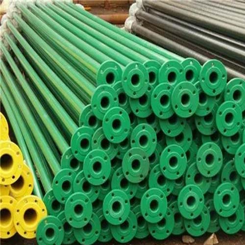 黑龙江涂塑钢管施工案例